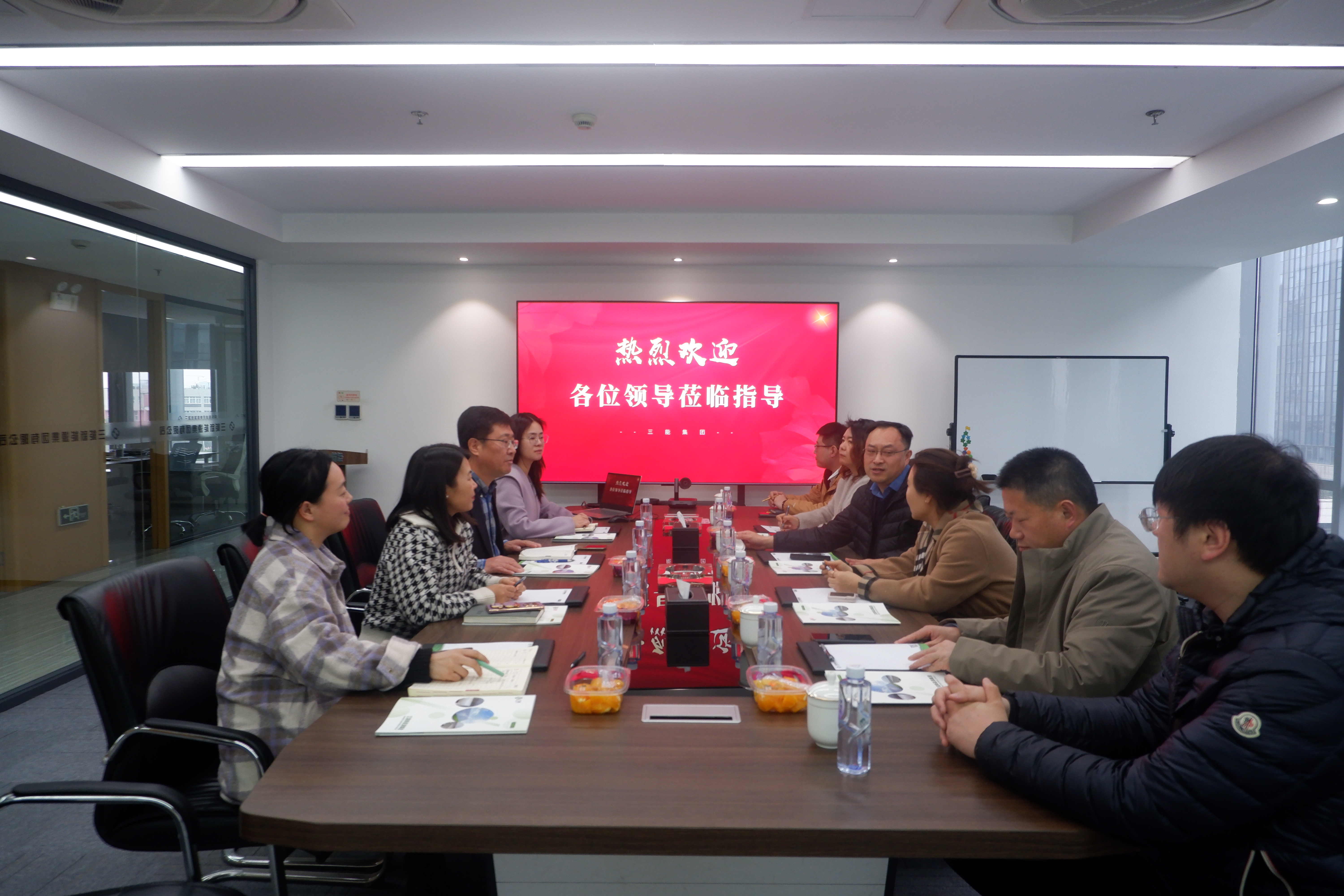 南京市企業(yè)服務(wù)中心蒞臨我司交流指導(dǎo)